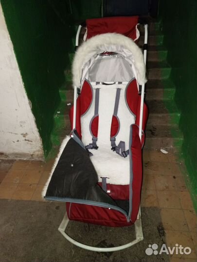 Коляска санки