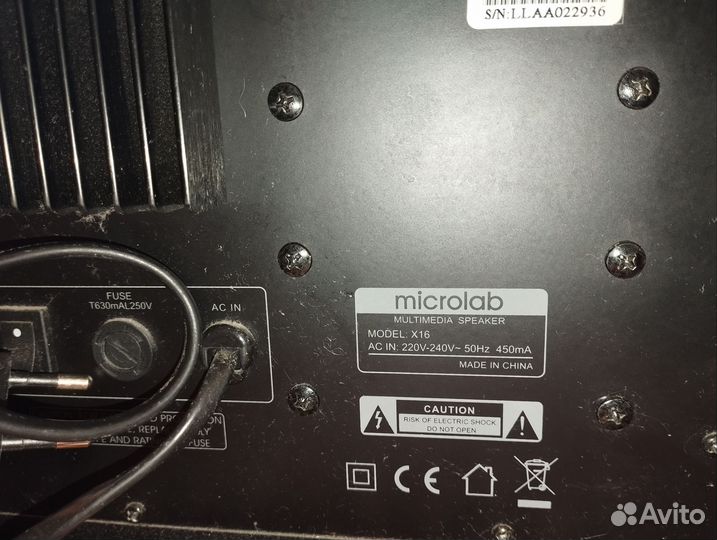 Колонки microlab x16