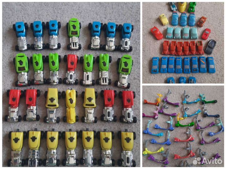 Машинки из киндера