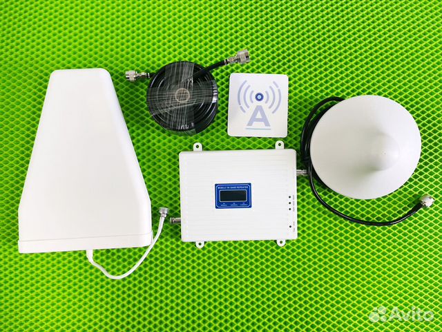 Комплект усиления GSM/3G/4G. Репитер арт. 873