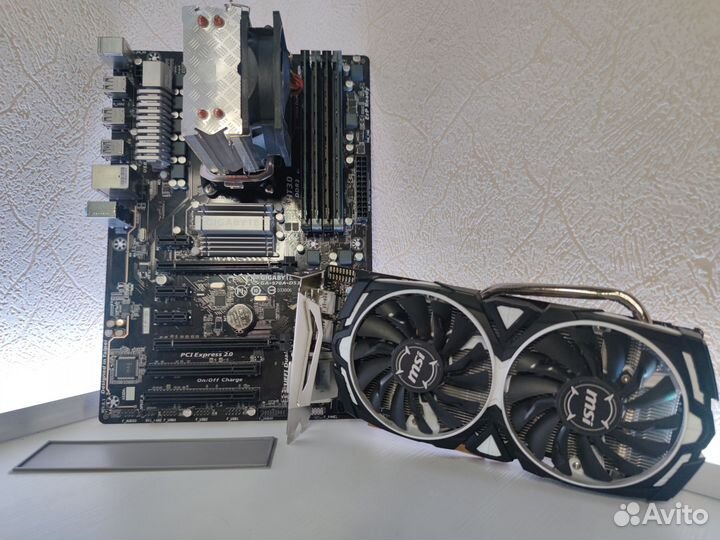 Комплекты для сборки пк: FX 8320/ 16gb/ rx570 4gb