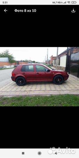 Volkswagen Golf 1.6 МТ, 2000, 40 000 км