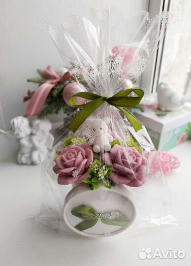 Букет из мыла