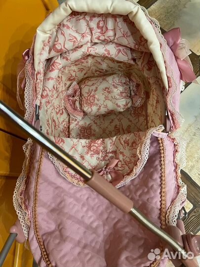 Коляска для куклы Martina с куклой