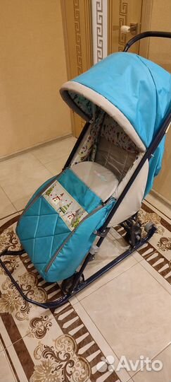 Коляска санки - трансформер