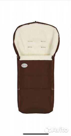 Зимний конверт в коляску на овчине