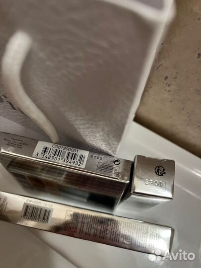 Подарочный набор dior (палетка теней, тушь, блеск)