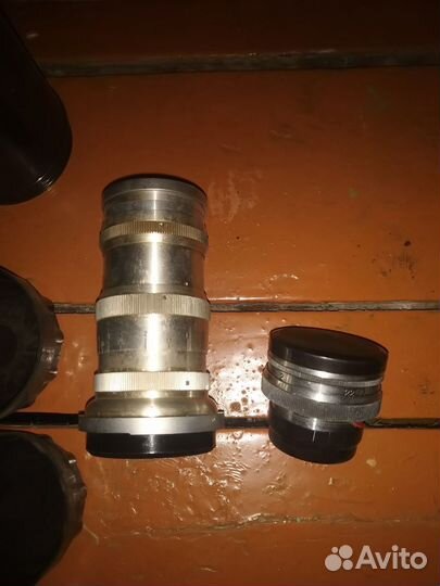 Два объектива Юпитер-11, Юпитер-8, экспонометр