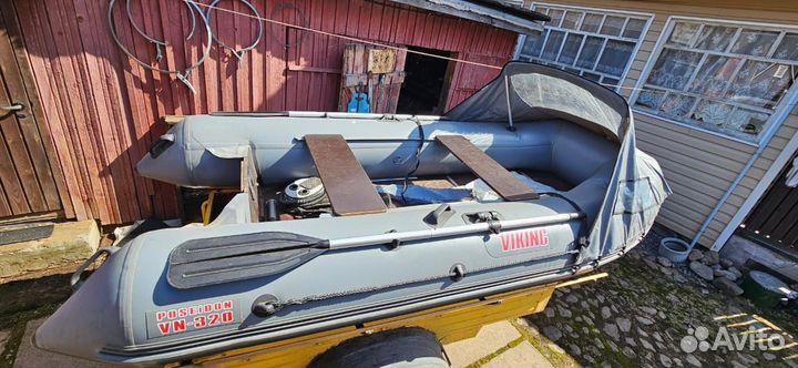 Лодка пвх viking VN320LE с лодочный мотором beluga