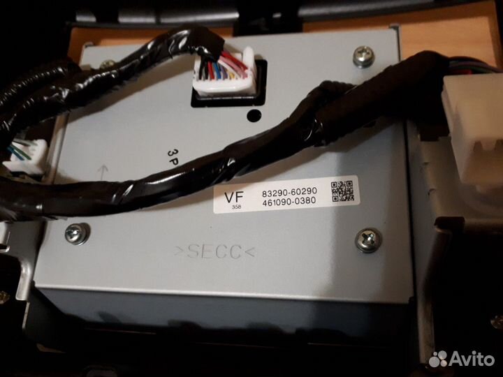 Тойота Ленд Крузер Прадо 150 штатная магнитола