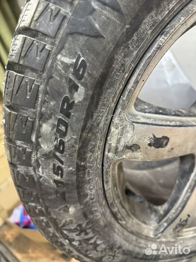 Зимние колеса r16в сборе