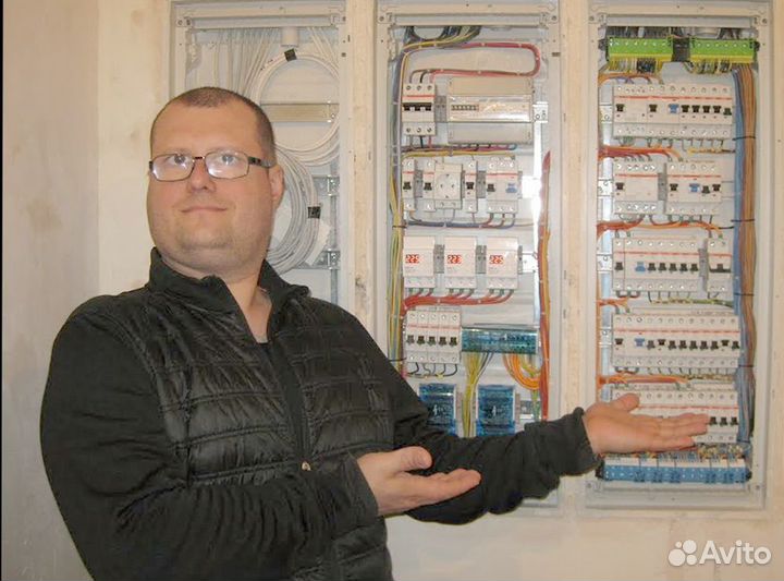 Электрик Штробление, монтаж проводки Москва