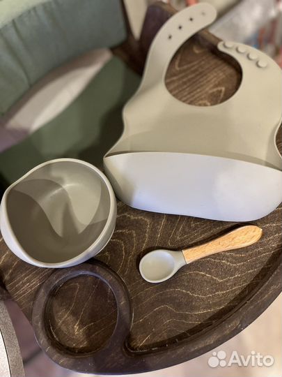 Силиконовая посуда детская