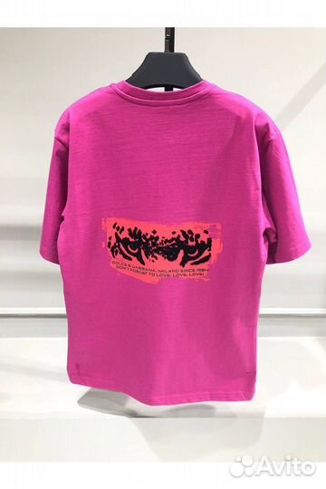 Футболка D&G премиум плотная оверсайз