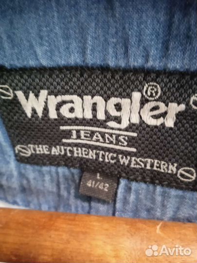 Рубашка мужская джинсовая