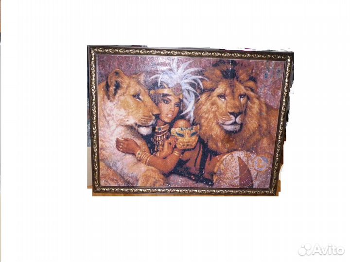 Алмазная вышивка 56-73 см