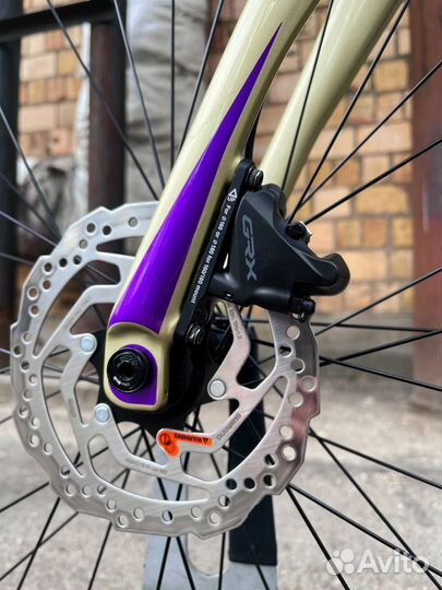 Велосипед Гревел Merida Silex 400 шампанское L