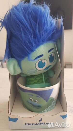 Игрушки Тролли в кружке. Новое
