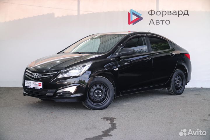 Hyundai Solaris 1.4 МТ, 2015, 140 000 км
