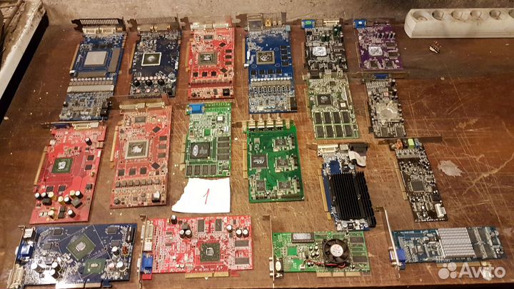 Карты оперативной памяти, видеокарты