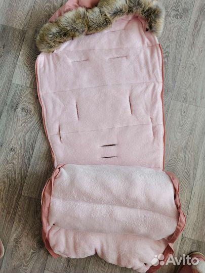 Зимний конверт в коляску