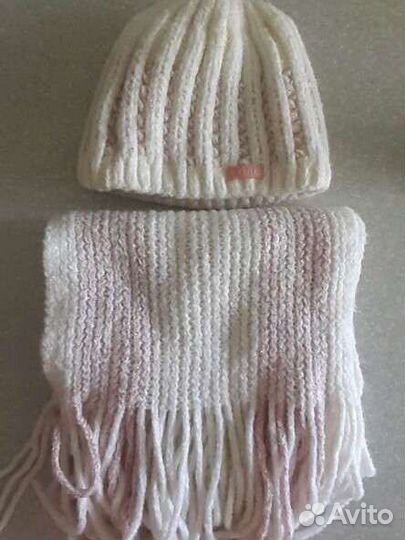 Шапка+шарф