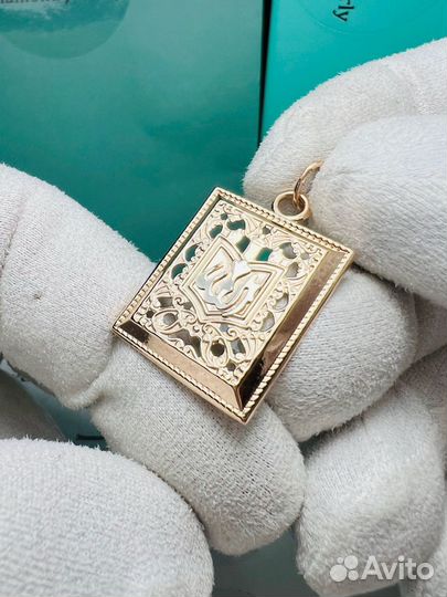 Золотая подвеска