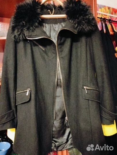 Пальто женское Zara 44-46 демисезон