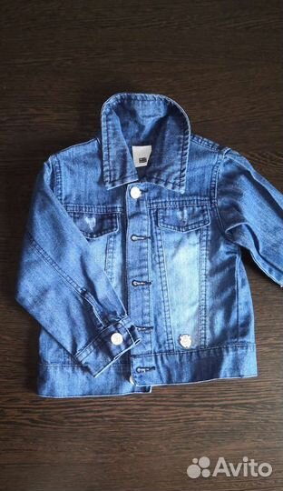 Куртка джинсовая для девочки 86