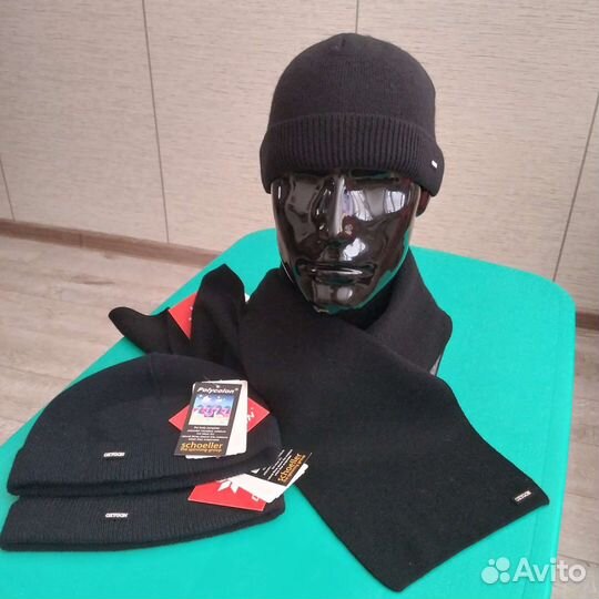 Шапка,шарф мужской