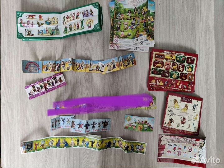 Вкладыш Ландрин, Петрушка, Шоки токи, Подружка идр