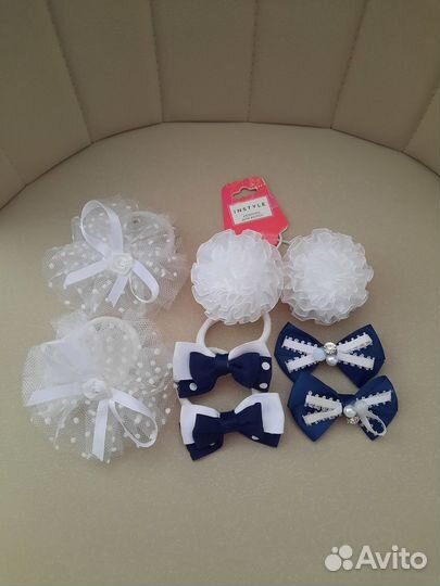 Аксессуары для волос резинки для девочки пакетом
