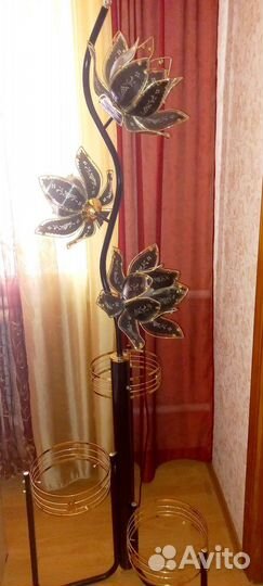 Светильник напольный торшер бу