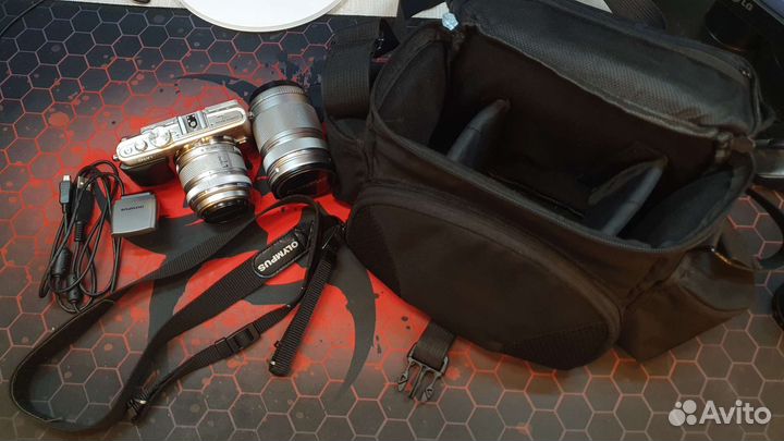 Фотоаппарат Olympus pen e-pl6 kit (2 объектива)