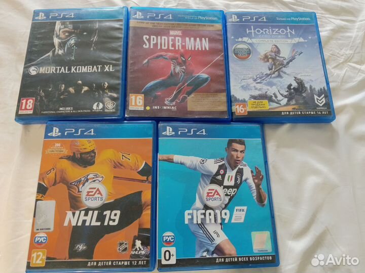 Диски игры для ps4