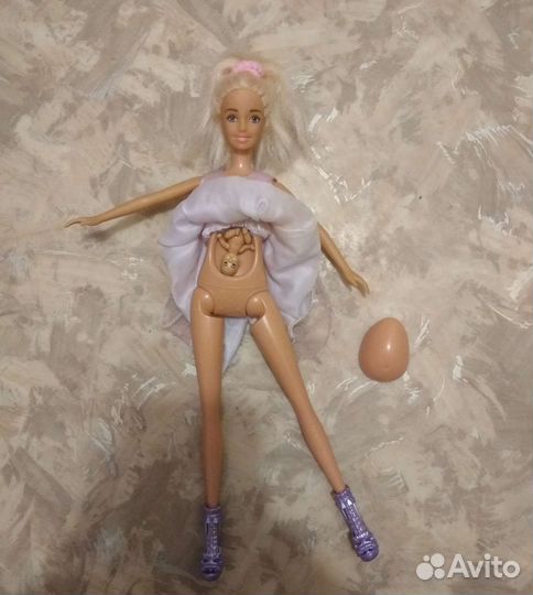 Кукла барби беременная
