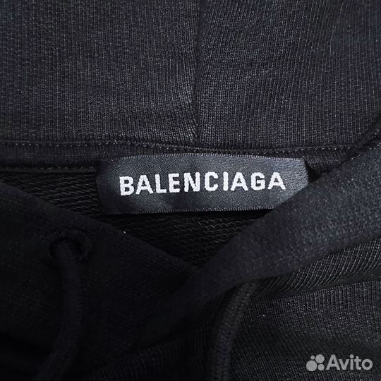 Худи Balenciaga 'Paris' - оригинал