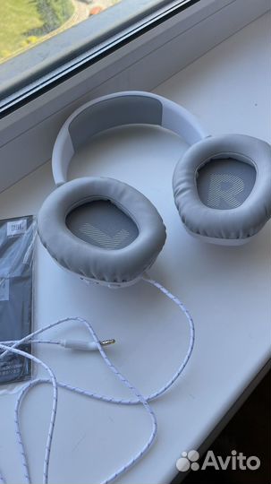 Проводная игровая гарнитура JBL Quantum 100 White
