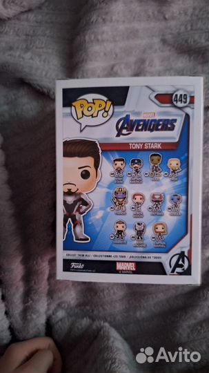 Funko pop Tony stark avengers endgame Тони Старк