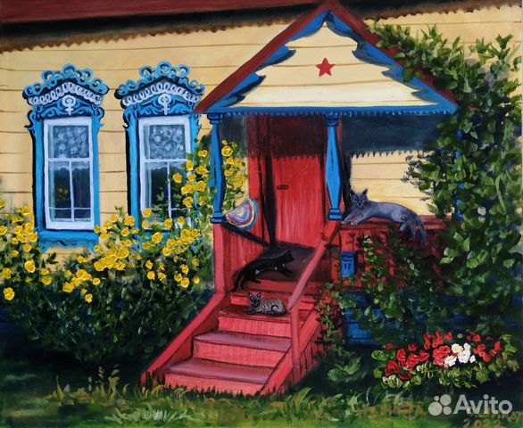 Летние пейзажи. Картины маслом 40х50