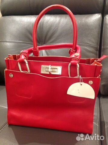 Сумка женская кожаная