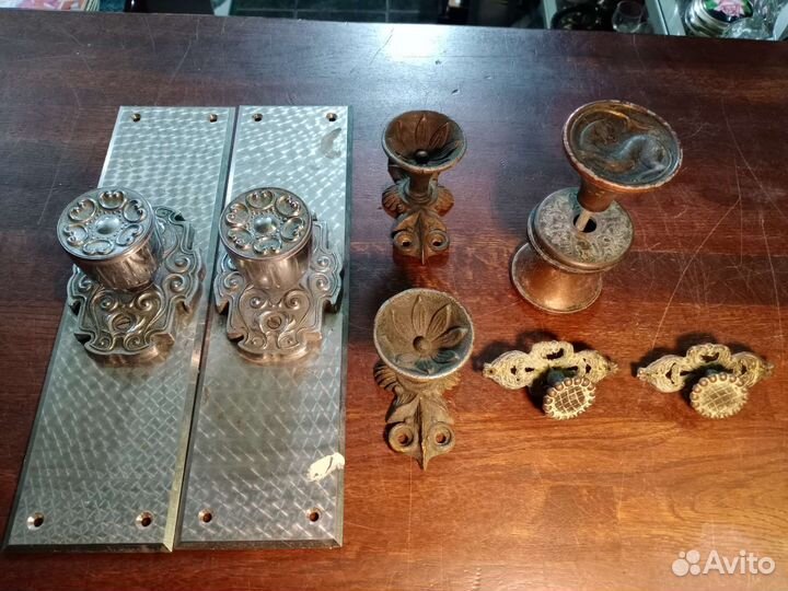 Мебельные ручки латунь