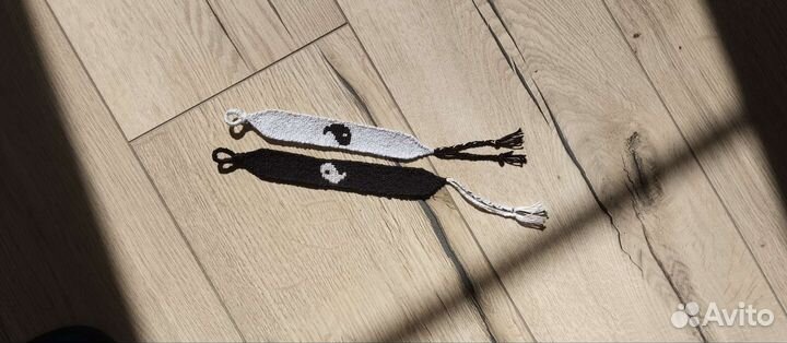 Парные фенечки Инь и Янь