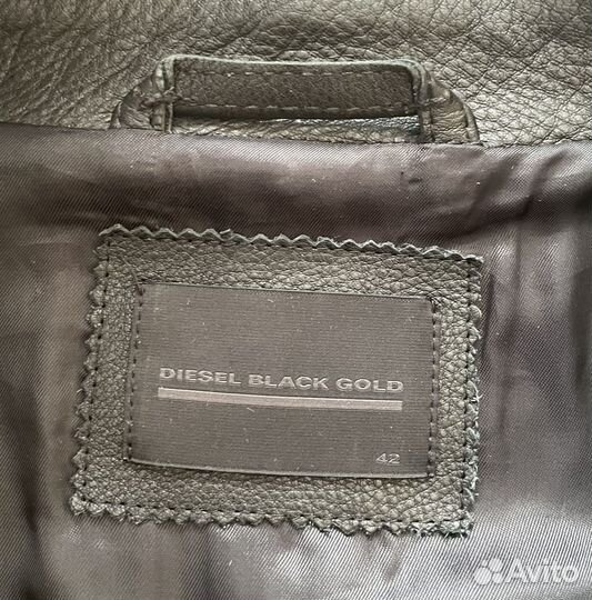 Кожаная куртка Diesel Black Gold