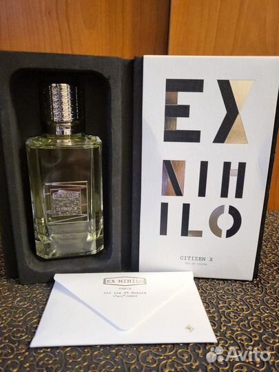 Селективная парфюмерия Ex Nixilo Citizen X