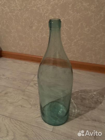 Бутылка стеклянная