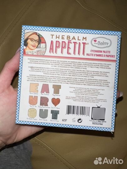 Палeтка теней The Balm appetit