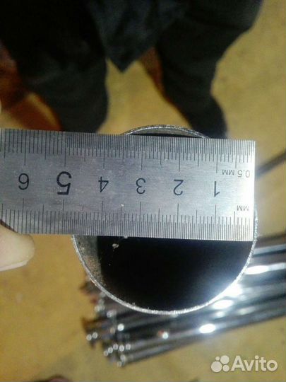 Хромированные трубы, мебельные