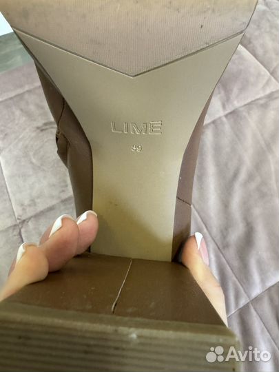 Ботильоны Lime 39 размер нат.кожа