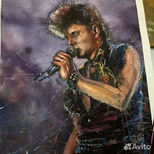 Хой Цой Летов постеры авторские